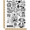 Lucky Charms Symbols Fortune Signs Temporary Tattoo Water Resistant Fake Body Art Set Collection